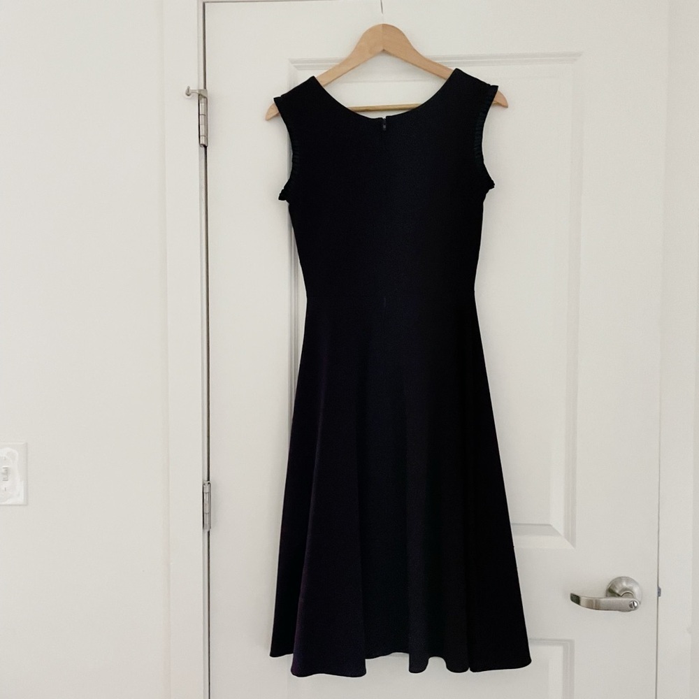 Stop Staring Pinup Midi Tuxedo Bib Retro Dress - Picture 2 of 6